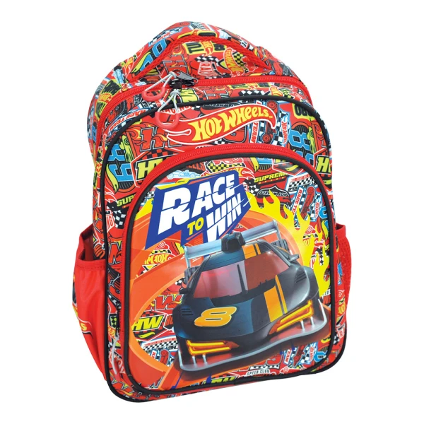 PRESCHOOL BACKPACK HOT WHEELS RACE TO WIN
