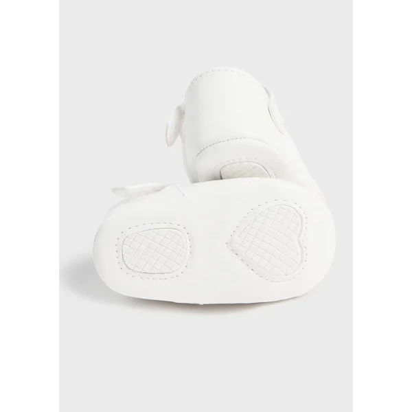 MAYORAL MARY JANE SHOES FLOWER WHITE