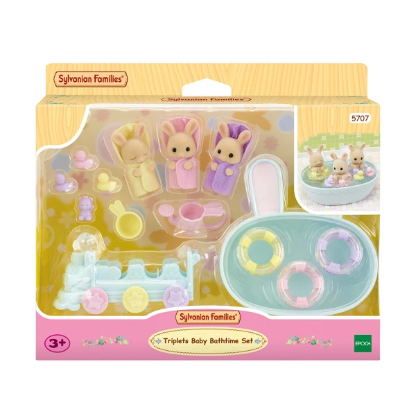 THE SYLVANIAN FAMILIES ΤΡΙΔΥΜΑ ΣΕΤ ΜΠΑΝΙΟΥ