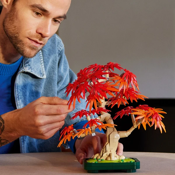 LEGO® BOTANICALS ΜΠΟΝΣΑΙ ΚΟΚΚΙΝΟΣ ΙΑΠΩΝΙΚΟΣ ΣΦΕΝΔΑΜΟΣ