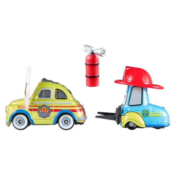 CARS RACE & RESCUE CAR WITH ACCESSORIES GUIDO & LUIGI