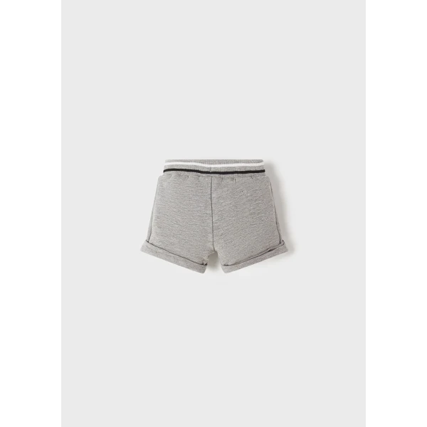 MAYORAL SHORT PANTS JUMPER GREY MELANGE