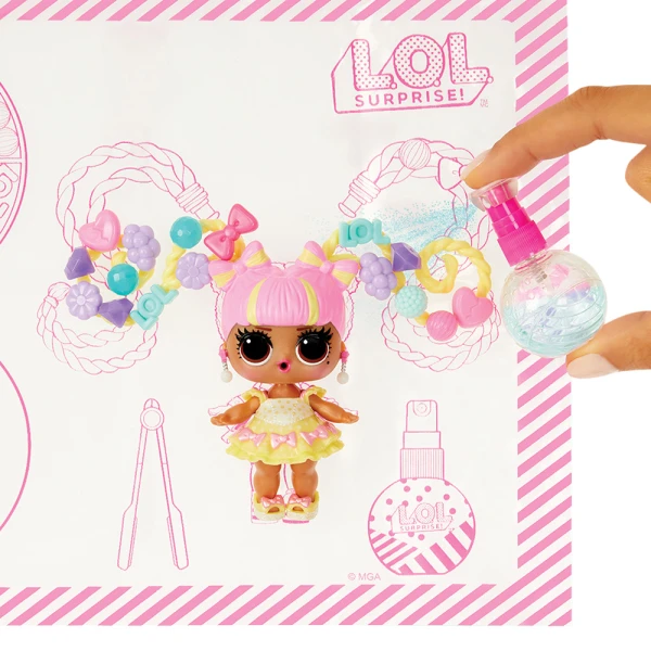 L.O.L. SURPRISE HAIR BEADS STYLING SET - BEAUTY VANITY