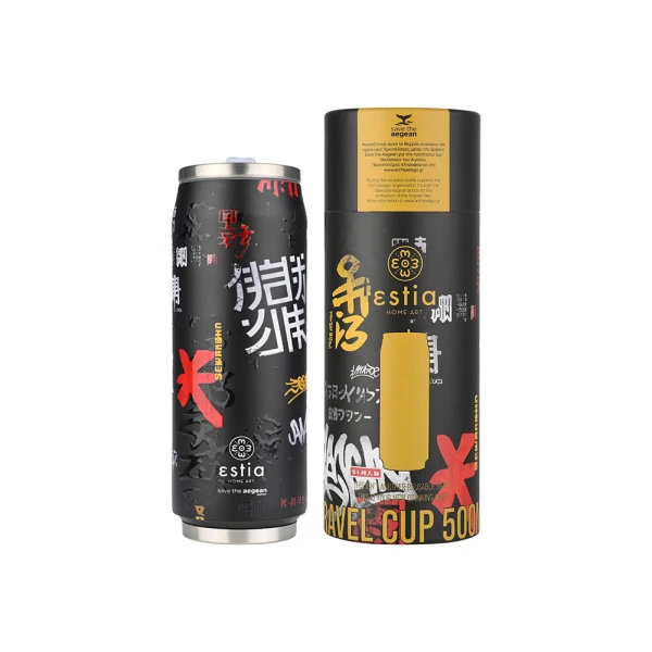 ESTIA HOME ART THERMAL TRAVEL CUP 500ml - TOKYO UNDERGROUND