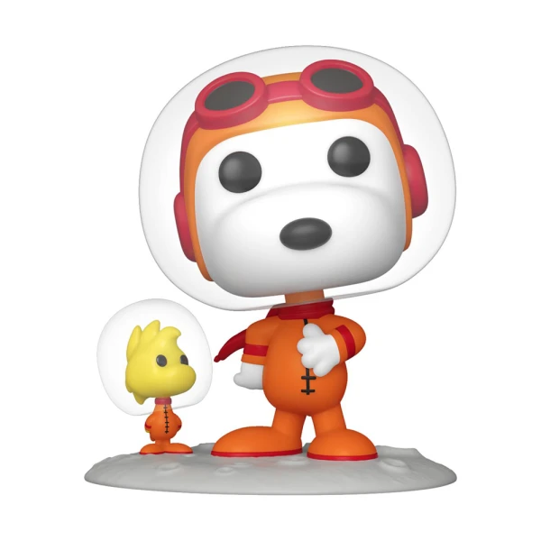FUNKO POP! TELEVISION: PEANUTS - ASTRONAUT SNOOPY & WOODSTOCK VINYL FIGURE 1679