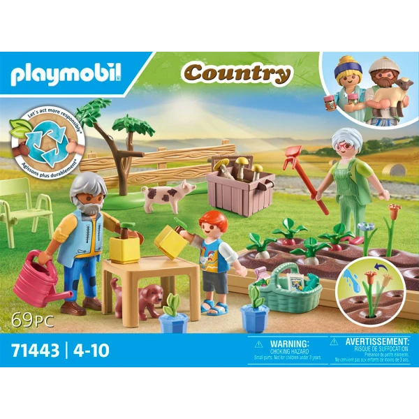 PLAYMOBIL COUNTRY Ο ΛΑΧΑΝΟΚΗΠΟΣ ΤΟΥ ΠΑΠΠΟΥ ΚΑΙ ΤΗΣ ΓΙΑΓΙΑΣ