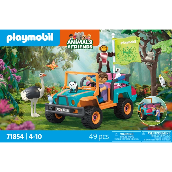 PLAYMOBIL ANIMALS & FRIENDS 4Χ4 VEHICLE