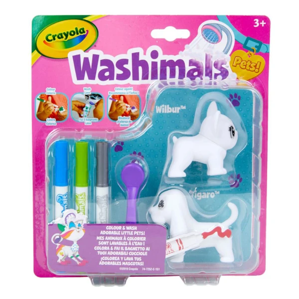 CRAYOLA WASHIMALS ΣΕΤ ΣΚΥΛΑΚΙΑ
