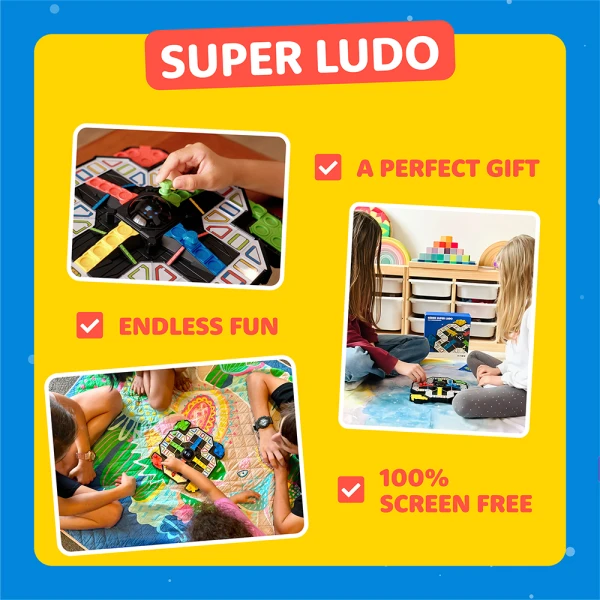 GIIKER ΕΠΙΤΡΑΠΕΖΙΟ ΓΚΡΙΝΙΑΡΗΣ SMART ΤΕΧΝΟΛΟΓΙΑΣ SUPER LUDO