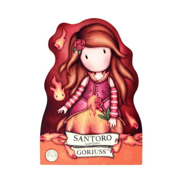 GORJUSS SANTORO CHARACTER SMALL NOTEBOOK FIRE IN MY HEART