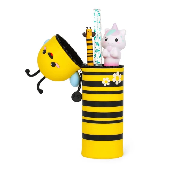 LEGAMI 2 IN 1 SILICONE PENCIL CASE KAWAII - BEE