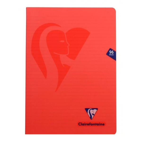 MIMESYS STAPLED NOTEBOOK A4 RULED 48 SHEETS - VARIOUS COLORS