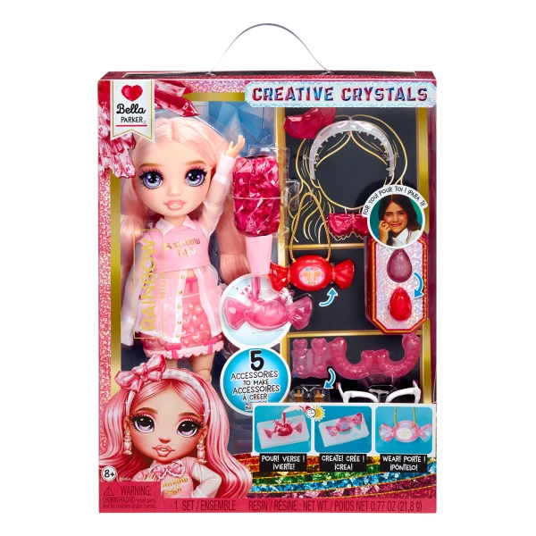 RAINBOW HIGH CREATIVE CRYSTALS FASHION DOLL - BELLA