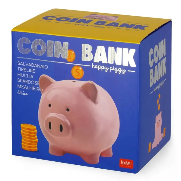 LEGAMI CERAMIC COIN BANK - PIGGY