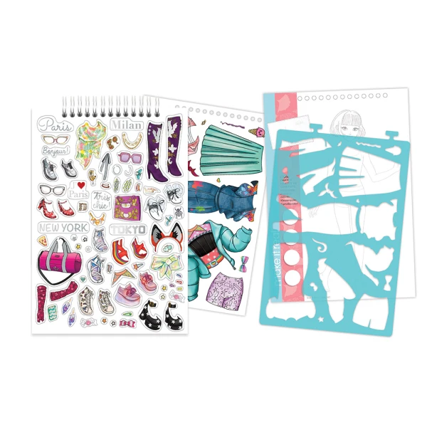 MAKE IT REAL - FASHION DESIGN SKETCHBOOK CITY STYLE 3207