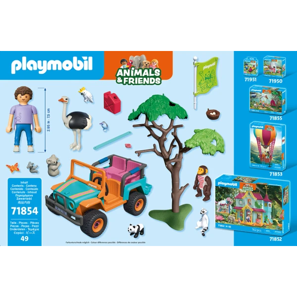PLAYMOBIL ANIMALS & FRIENDS 4Χ4 VEHICLE