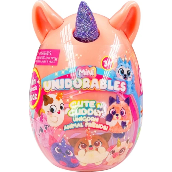 UNIDORABLES MINI EGG WITH PLUSH UNICORN - SEVERAL DESIGNS