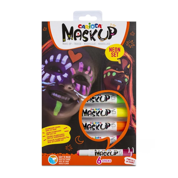 CARIOCA MASKUP FACE PAINT 6 NEON
