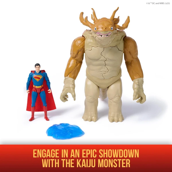 SUPERMAN MOVIE SUPERMAN vs KAIJU 15 εκ. ΜΕ ΓΛΙΤΣΑ