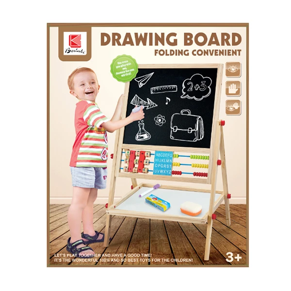WOODEN TWO-SIDED BOARD ROTATING