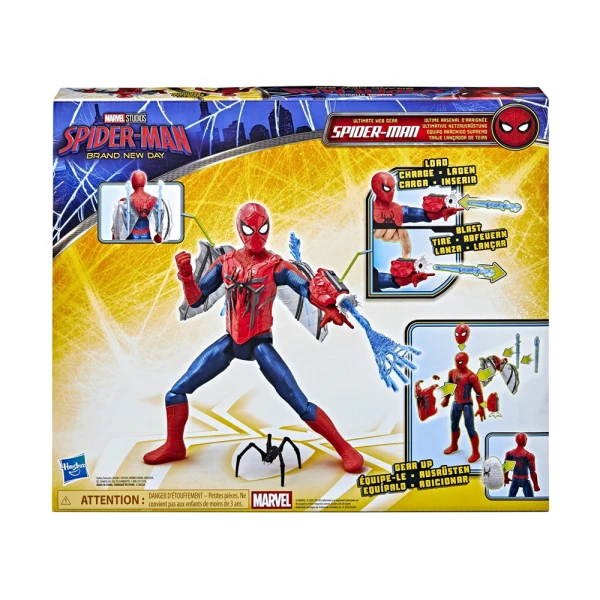 SPIDER-MAN BRAND NEW DAY TITAN SERIES ULTIMATE WEB GEAR ACTION FIGURE