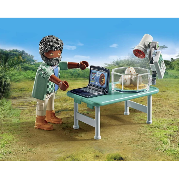 PLAYMOBIL DINOS ΕΡΕΥΝΗΤΙΚΟ ΚΕΝΤΡΟ ΜΕ ΔΕΙΝΟΣΑΥΡΟΥΣ
