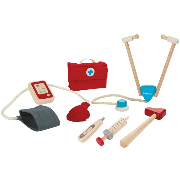 PLAN TOYS WOODEN MEDIACAL TOOLS