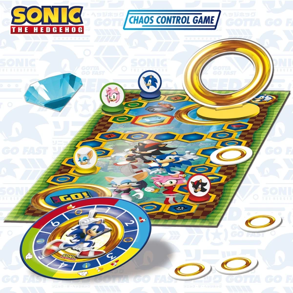 LISCIANI BOARD GAME SONIC CHAOS CONTROL GAME