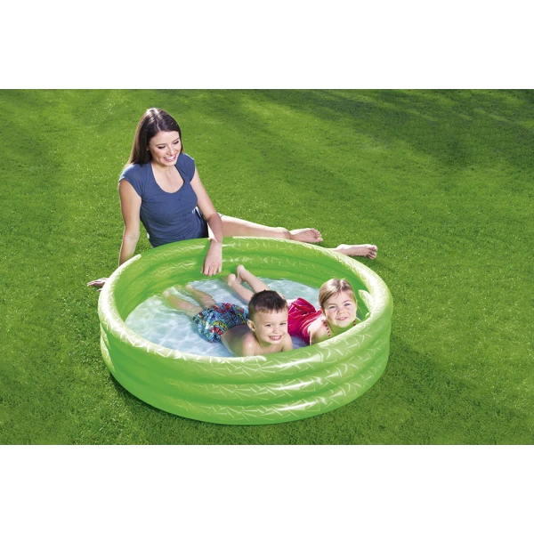 BESTWAY KIDS POOL 122X25 cm MONOCHROME GREEN
