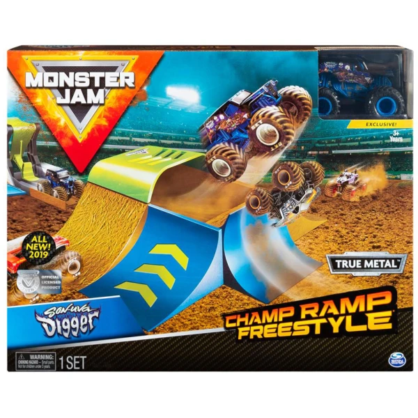 ΠΙΣΤΑ MONSTER JAM ΜΕ ΟΧΗΜΑ 1:64
