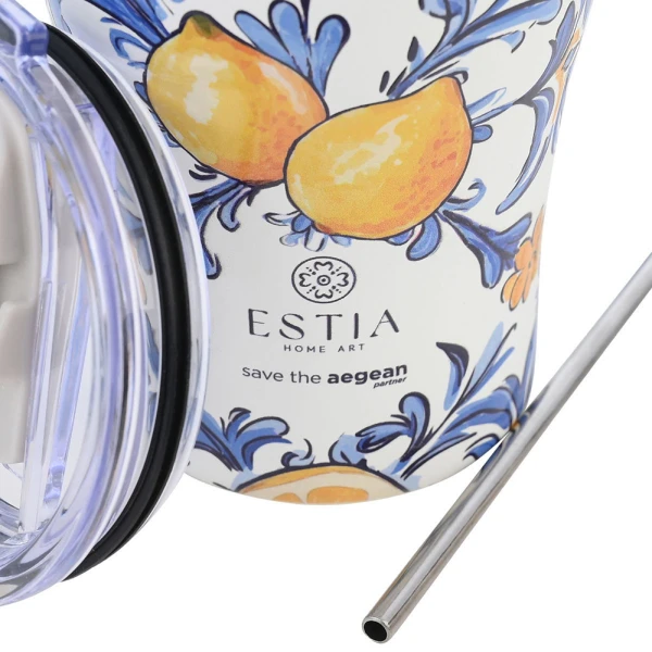 ESTIA HOME ART ΚΟΥΠΑ ΚΑΦΕ 350ml - AMALFI COAST