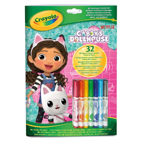 CRAYOLA GABBY COLOR & ACTIVITY PAD GABBY