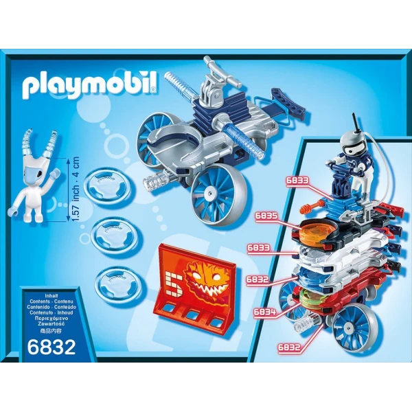 PLAYMOBIL ACTION ICEFIGHTER ΜΕ ΕΚΤΟΞΕΥΤΗ ΔΙΣΚΩΝ
