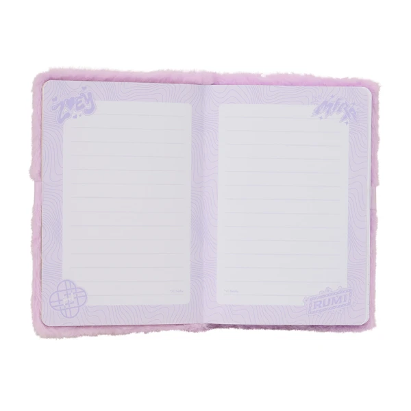 PLUSH NOTEBOOK K-POP DEMON HUNTERS