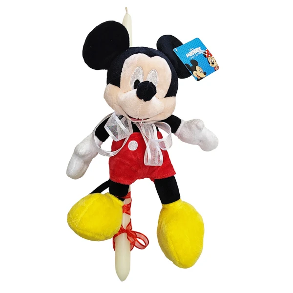 EASTER CANDLE DISNEY PLUSH MICKEY MOUSE 25 cm