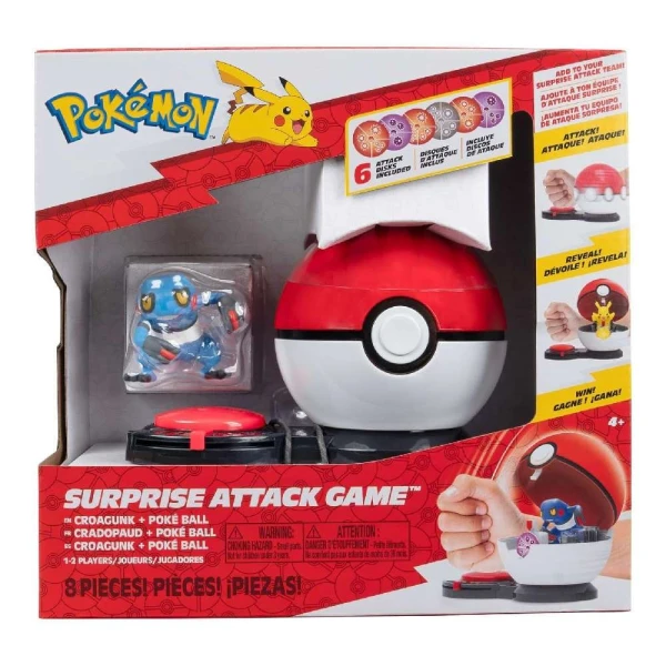 POKEMON SURPRISE ATTACK GAME - CROAGUNK