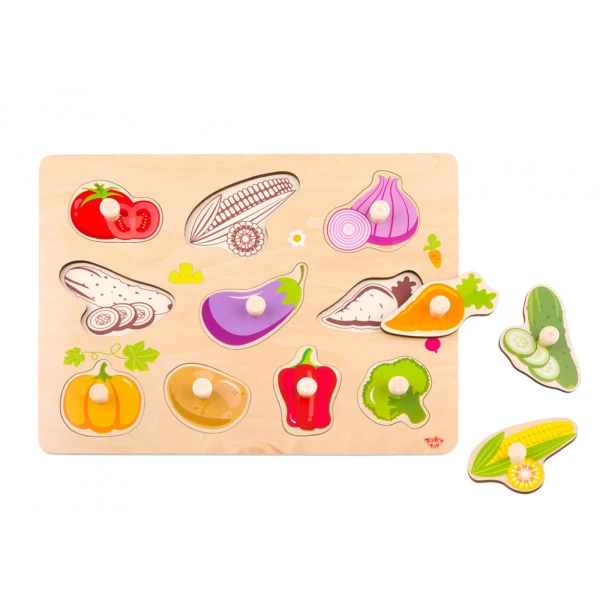 WOODEN PUZZLE VEGETABLES