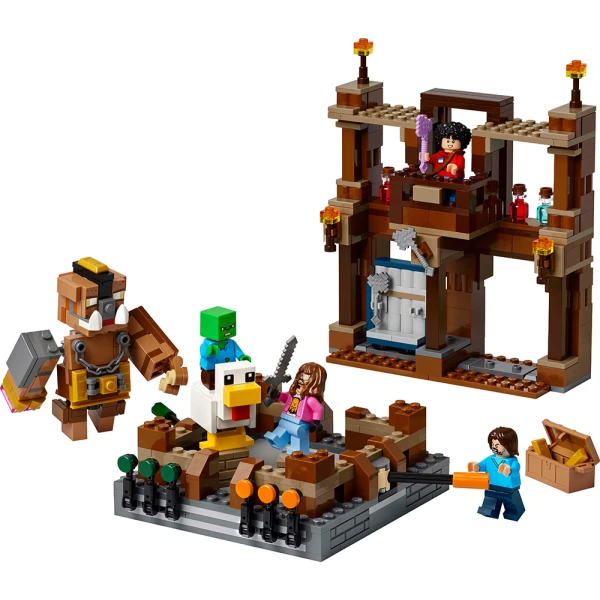 LEGO® MINECRAFT® ΡΙΝΓΚ ΠΥΓΜΑΧΙΑΣ ΣΤΗΝ ΈΠΑΥΛΗ ΣΤΟ ΔΑΣΟΣ