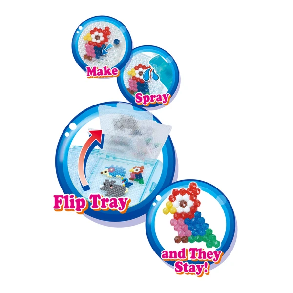 AQUABEADS ΠΑΚΕΤΟ ΜΕ ΧΑΝΤΡΕΣ ΣΕ ΣΧΗΜΑ ΑΣΤΕΡΙΩΝ