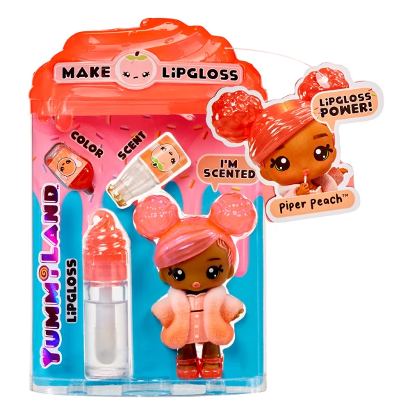 YUMMILAND LIPGLOSS ΚΟΥΚΛΑ - PIPER PEACH