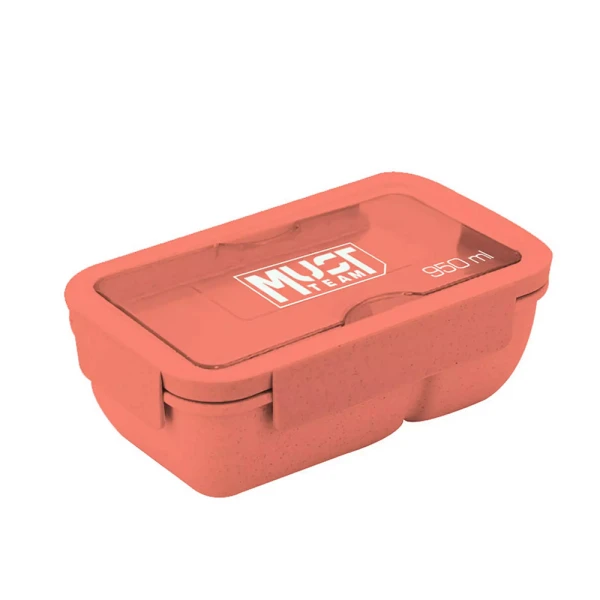 MUST FOOD CONTAINER 950ml 20.8X13X7.6 cm ORANGE