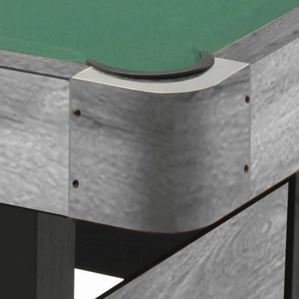GARLANDO ΜΠΙΛΙΑΡΔΟ CHICAGO 5 GREY OAK 160X80 cm 