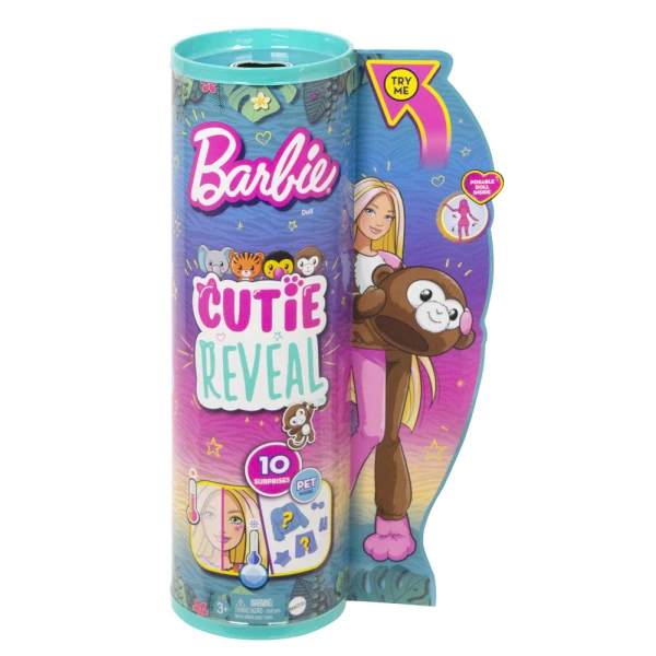 BARBIE DOLL CUTIE REVEAL - MONKEY