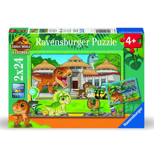 RAVENSBURGER ΠΑΖΛ 2X24 τεμ. ΔΕΙΝΟΣΑΥΡΑΚΙΑ