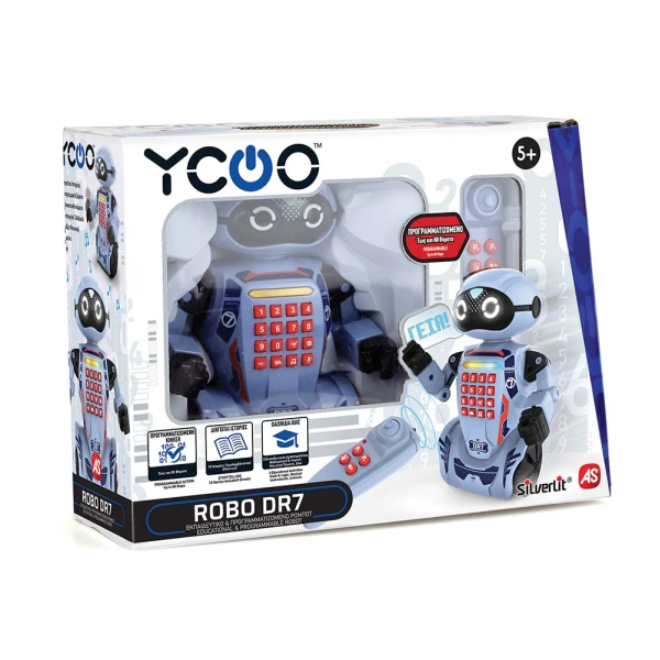 SILVERLIT YCOO ROBO DR7 REMOTE CONTROL ROBOT FOR AGES 5+