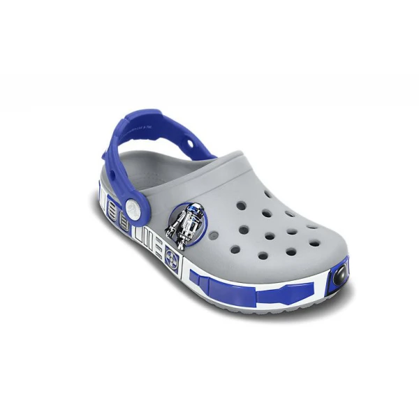 CROCS CROCBAND STAR WARS CLOG LIGHT GREY / CERULEAN BLUE