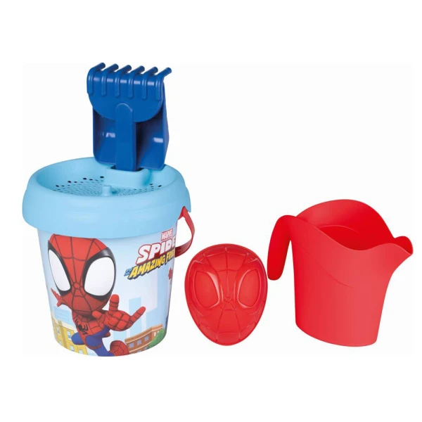 SMOBY BEACH BUCKET SPIDEY WITH ACCESSORIES