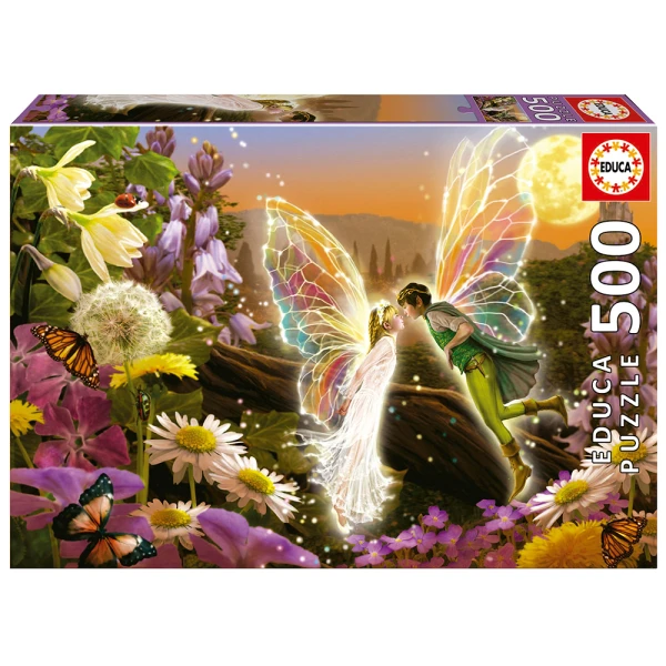 EDUCA PUZZLE 500 pcs FAIRIES THE KISS