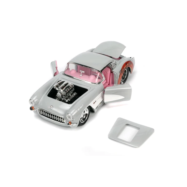 1:24 BUGS BUNNY & 1957 CHEVROLET CORVETTE CAR