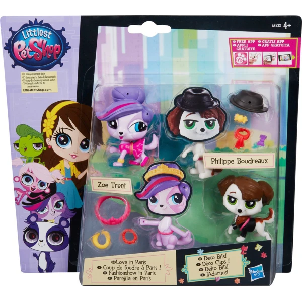 LITTLEST PETSHOP PET PAIRS AND FASHIONS 